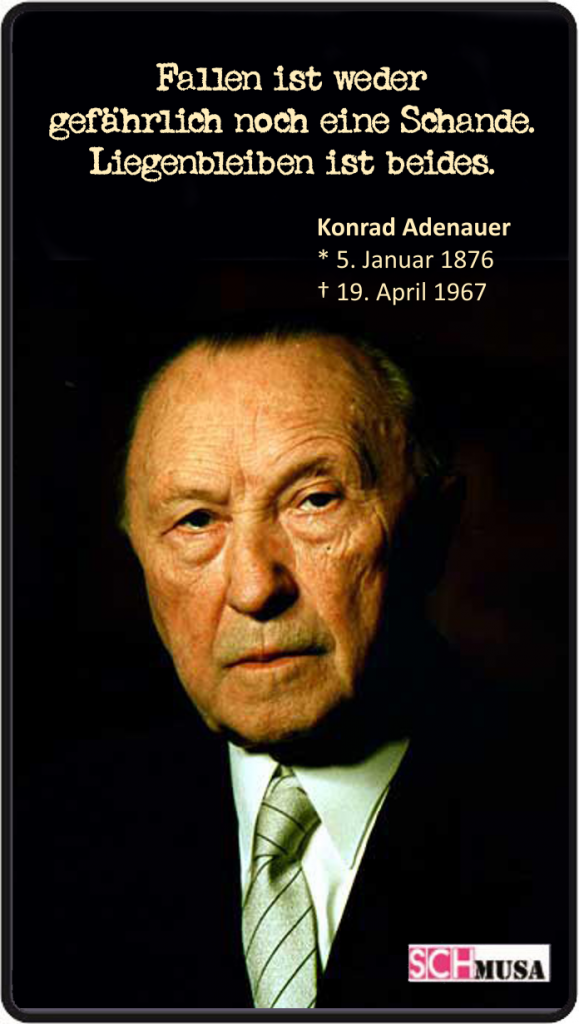 Konrad Adenauer, Bild: Bundesbildstelle