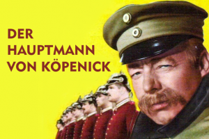 Heinz Rühmann in “Der Hauptmann von Köpenick”, 16.08.1956
