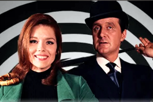 John Steed hat mit Emma Peel eine neue Partnerin in “The Avengers”, 02.10.1965