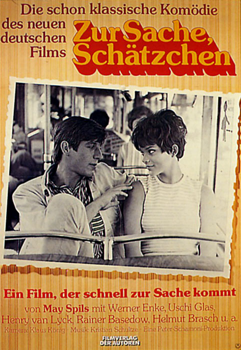 Uschi Glas Zur Sache Schätzchen 04 01 1968 Schmusa De
