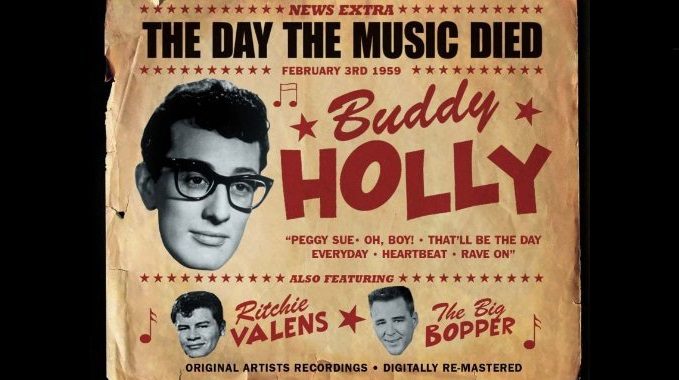Buddy Holly (* 07.09.1936), Ritchie Valens (* 13.05.1941) und The Big Bopper (*24.10.1930) in den Menschen des Tages,                                 † 03.02.2023
