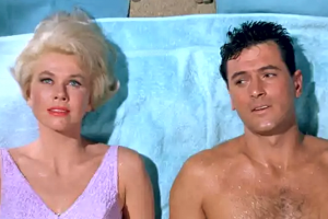 Doris Day und Rock Hudson in “Ein Pyjama für Zwei”, 26.09.1962