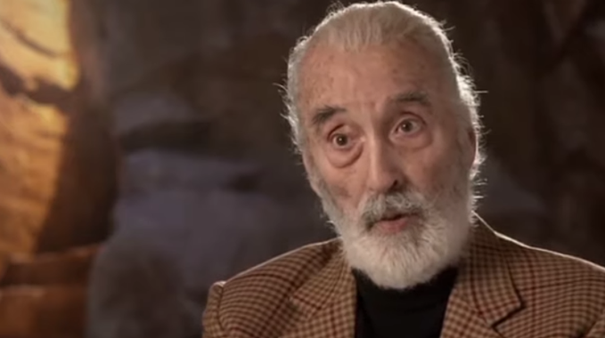 Christopher Lee in den Menschen des Tages,                                 * 27.05.1922, † 07.06.2015